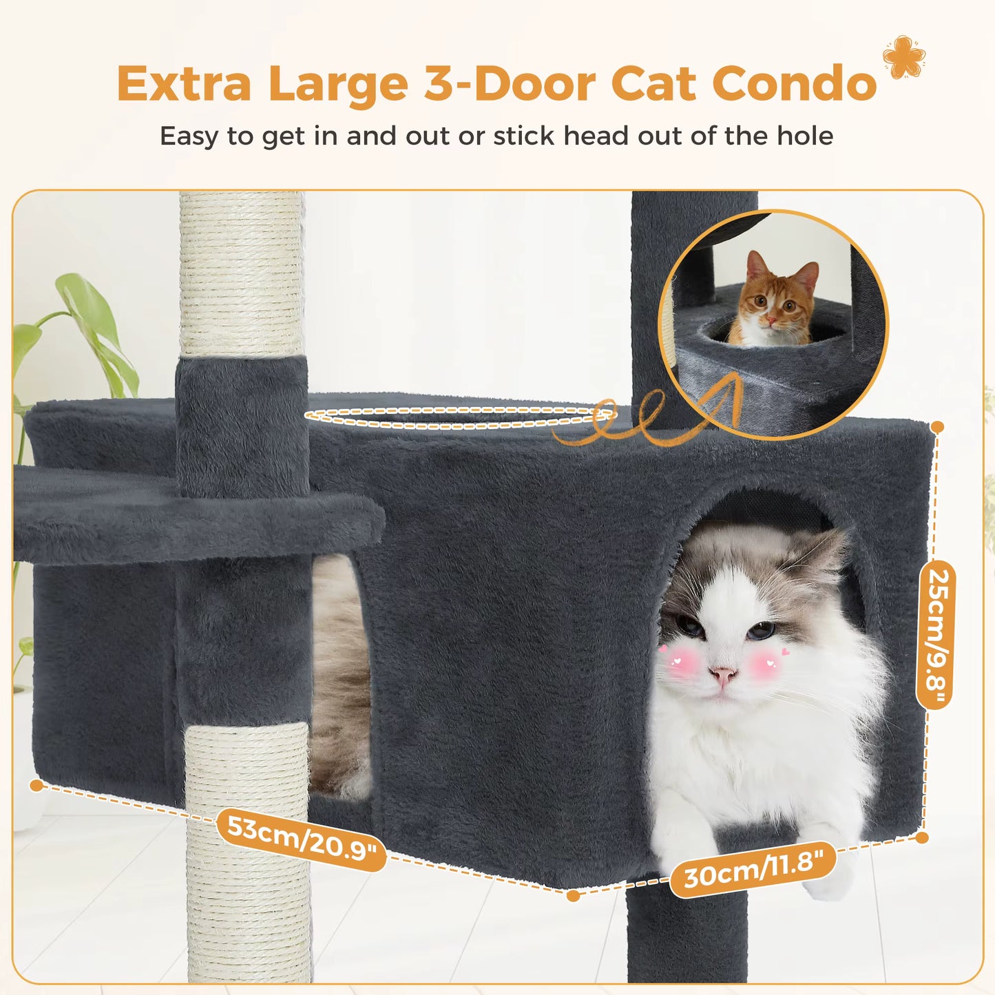 Furzys™ Deluxe Cat Tree