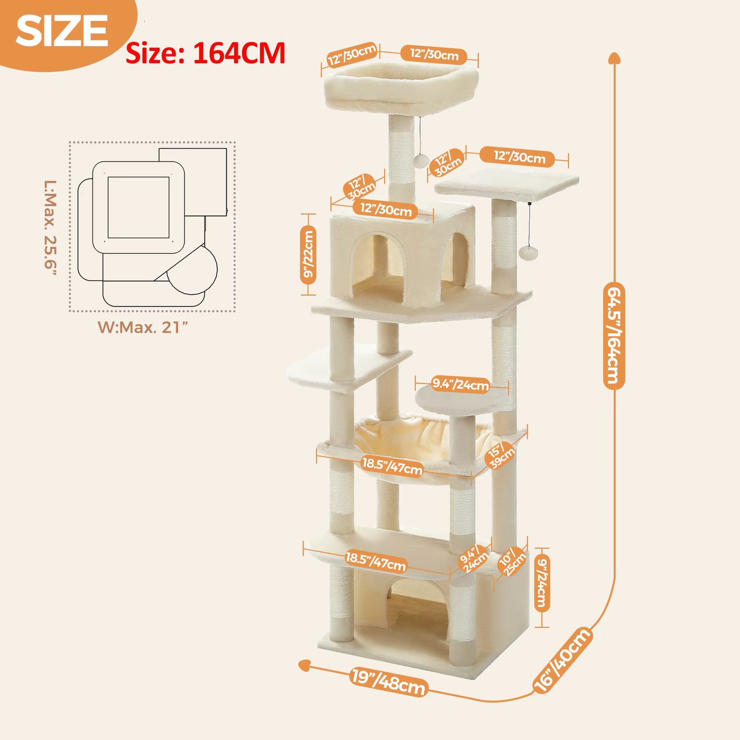 Furzys™ Deluxe Cat Tree