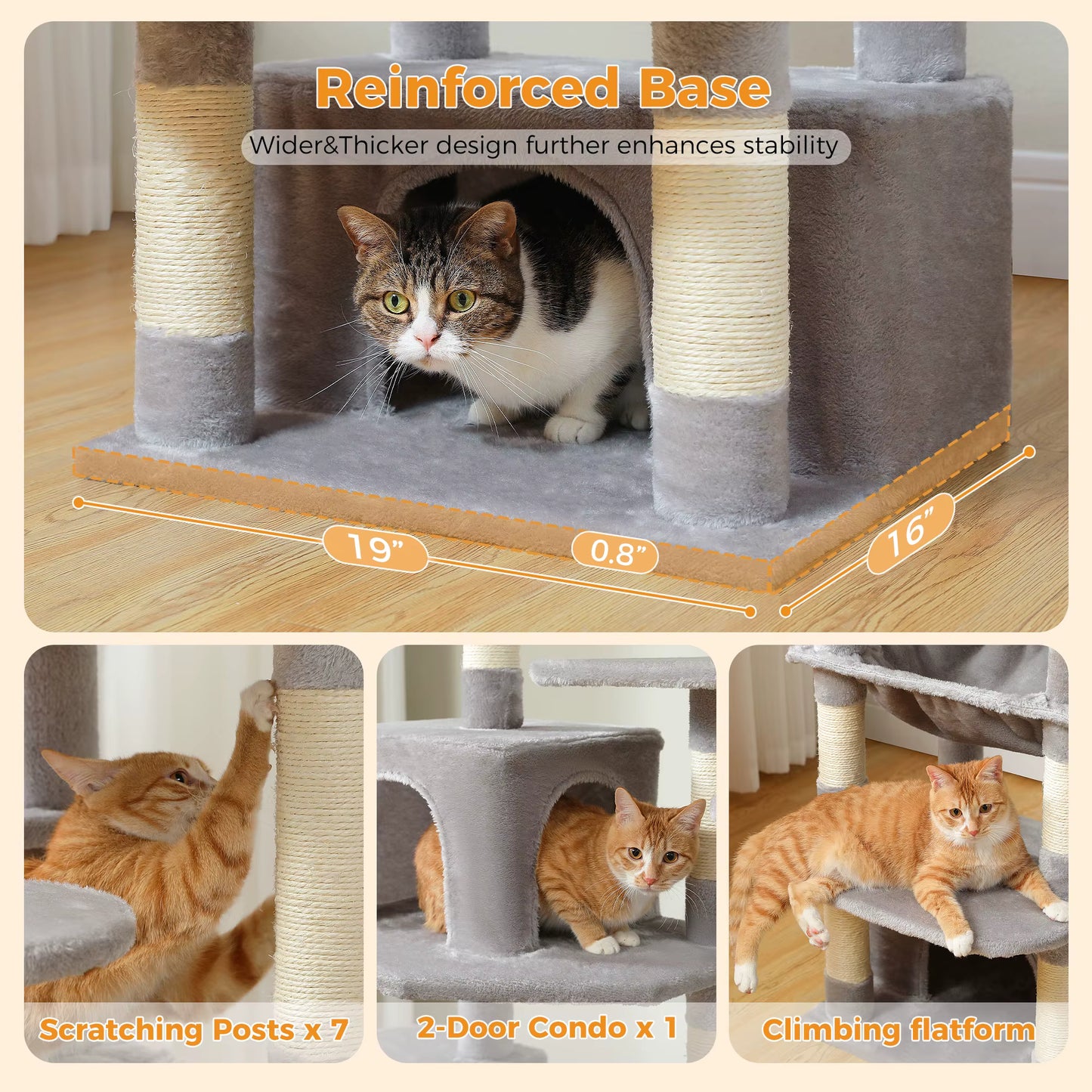 Furzys™ Deluxe Cat Tree