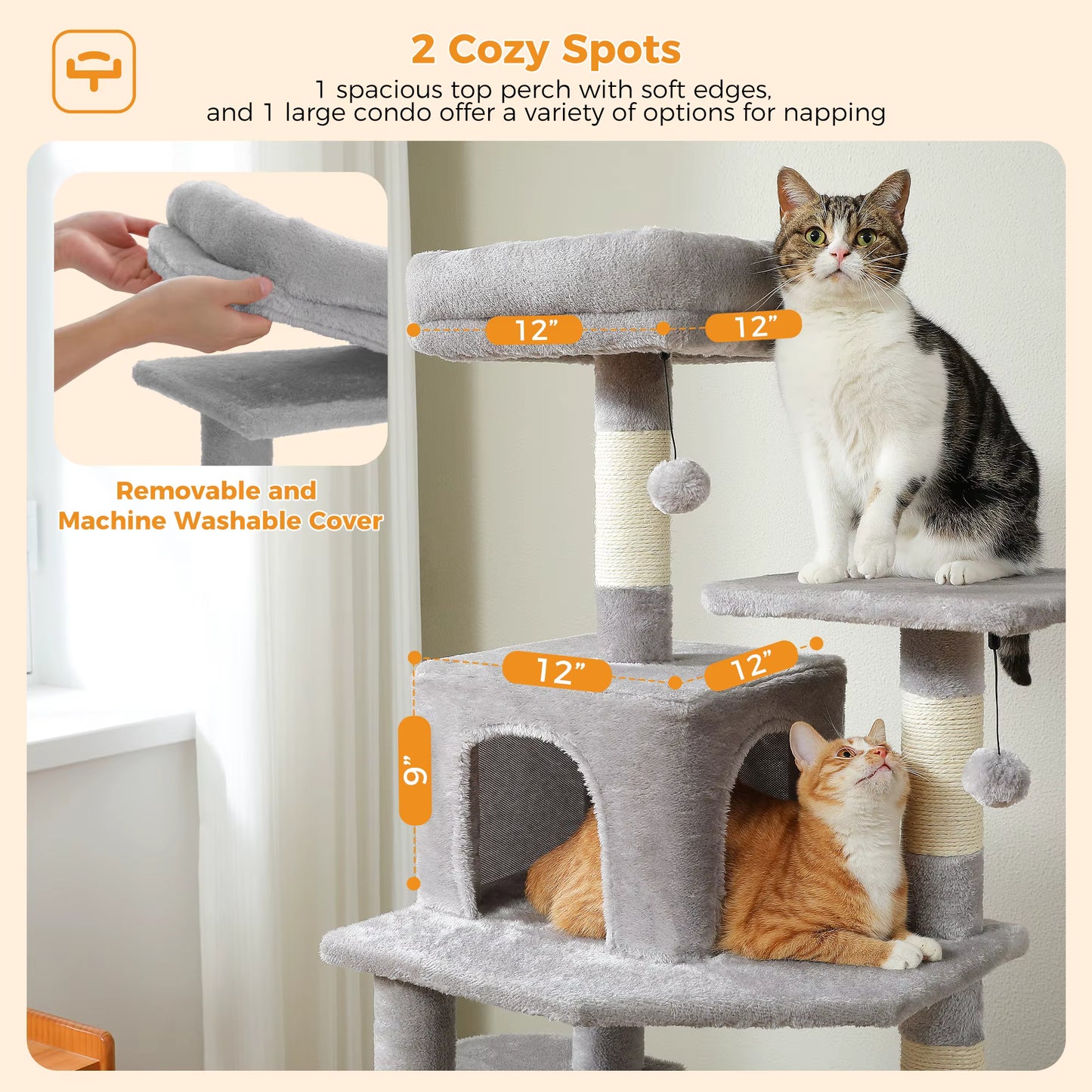 Furzys™ Deluxe Cat Tree