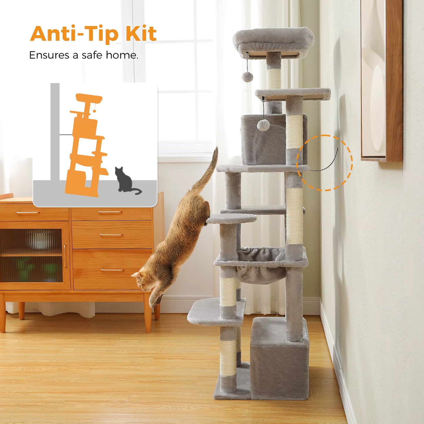 Furzys™ Deluxe Cat Tree