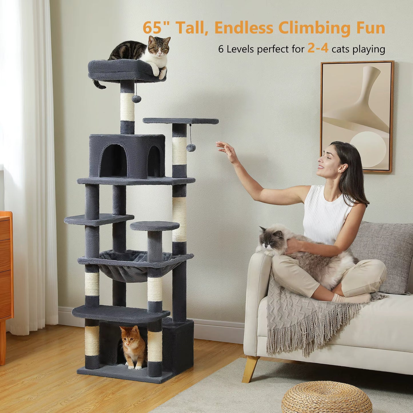 Furzys™ Deluxe Cat Tree