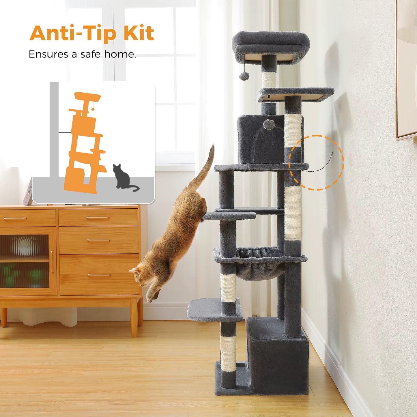 Furzys™ Deluxe Cat Tree
