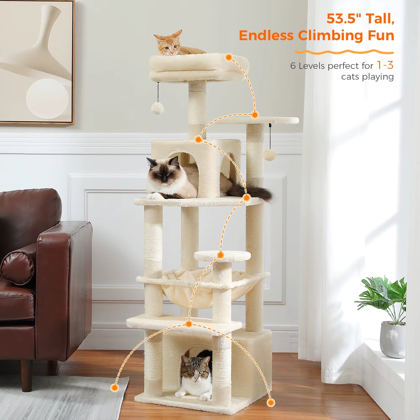 Furzys™ Deluxe Cat Tree