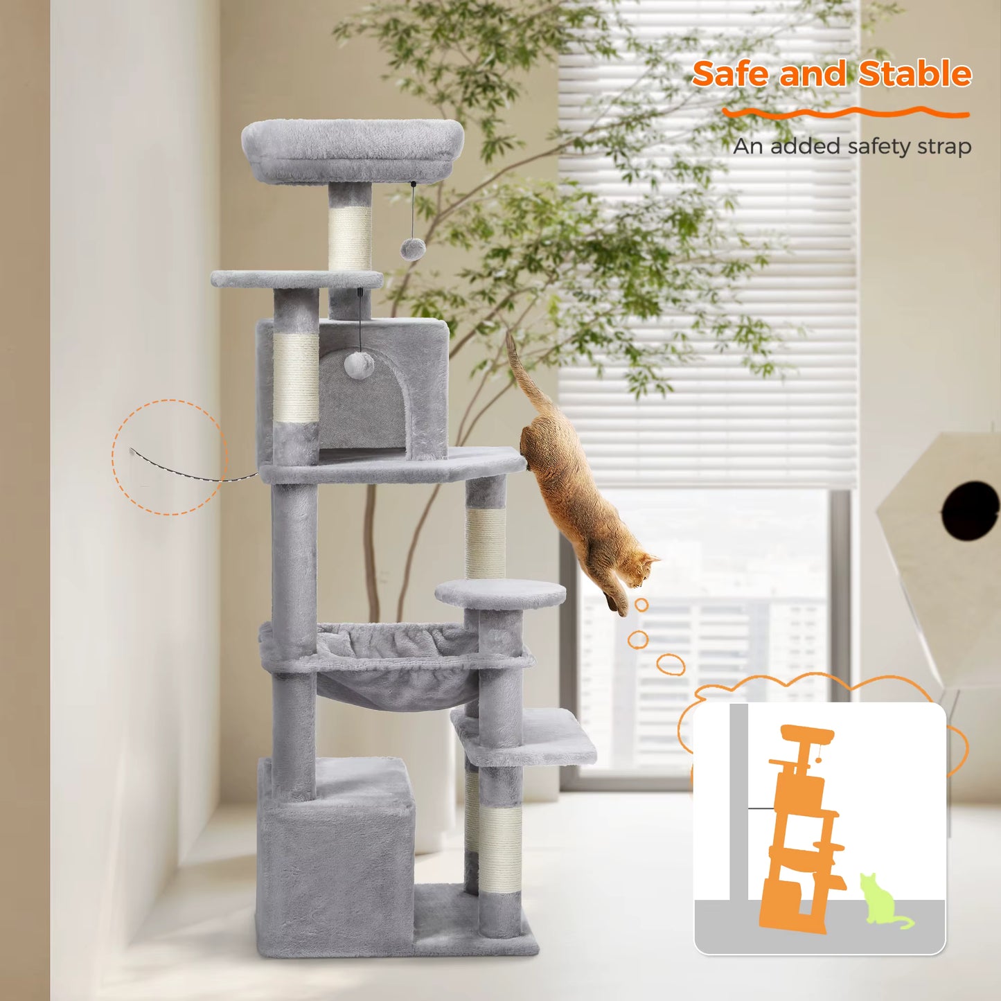 Furzys™ Deluxe Cat Tree