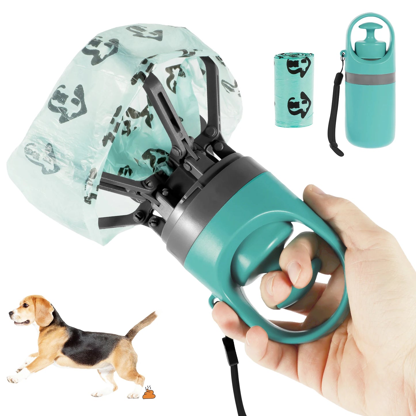 Furzys™ Portable Hands-Free Scooper