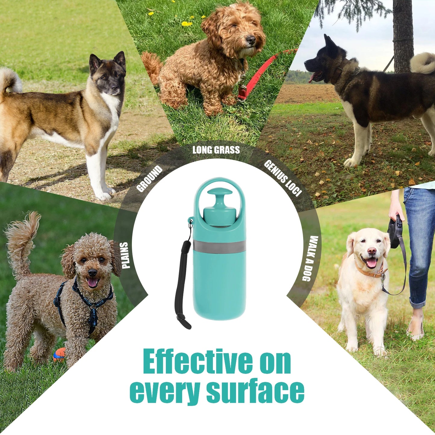 Furzys™ Portable Hands-Free Scooper